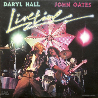 Daryl Hall & John Oates : Livetime (LP, Album, RP)