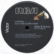 Carica l&#39;immagine nel visualizzatore di Gallery, Daryl Hall &amp; John Oates : Livetime (LP, Album, RP)

