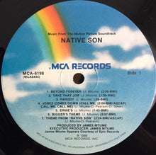 Carica l&#39;immagine nel visualizzatore di Gallery, James Mtume : Native Son (Music From The Motion Picture Soundtrack) (LP, Album)
