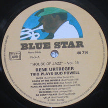 Carica l'immagine nel visualizzatore di Gallery, René Urtreger Trio And Bobby Jaspar All Stars : 1955-1956 (LP, Comp)
