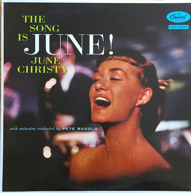 June Christy : The Song Is June! (LP, Album, Mono, Scr)