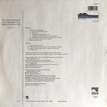 Carica l'immagine nel visualizzatore di Gallery, George Winston : Ballads And Blues 1972 (LP, Album, RE)
