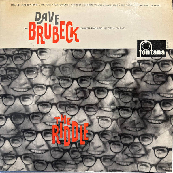 The Dave Brubeck Quartet Featuring Bill Smith* : The Riddle (LP, Album, Mono)