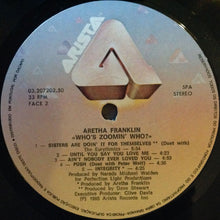 Carica l&#39;immagine nel visualizzatore di Gallery, Aretha Franklin : Who&#39;s Zoomin&#39; Who? (LP, Album)
