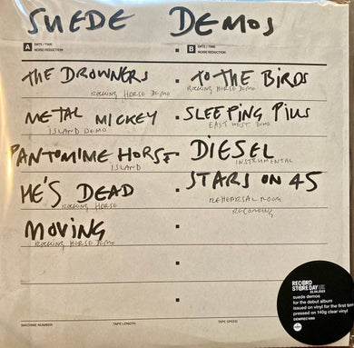 Suede : Suede Demos (LP, Album, RSD, Ltd, Cle)