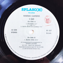 Carica l&#39;immagine nel visualizzatore di Gallery, Mimmo Cafiero : I Go (LP, Album)
