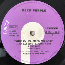 Carica l&#39;immagine nel visualizzatore di Gallery, Deep Purple : Who Do We Think We Are (LP, Album, Gat)
