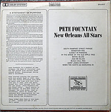 Carica l&#39;immagine nel visualizzatore di Gallery, Pete Fountain : New Orleans All Stars (LP, Album)

