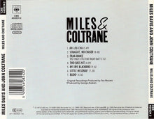Carica l&#39;immagine nel visualizzatore di Gallery, Miles Davis And John Coltrane : Miles &amp; Coltrane (CD, Comp, Mono, RM)

