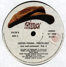 Carica l&#39;immagine nel visualizzatore di Gallery, Lester Young : Prez&#39;s Hat Vol. 4 (LP, Album)
