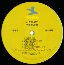 Carica l&#39;immagine nel visualizzatore di Gallery, Phil Woods : Altology (2xLP, Comp)
