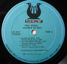 Carica l&#39;immagine nel visualizzatore di Gallery, Phil Woods : Musique Du Bois (LP, Album)
