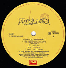 Carica l'immagine nel visualizzatore di Gallery, Marillion : Misplaced Childhood (LP, Album, Gat)
