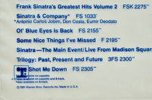 Carica l&#39;immagine nel visualizzatore di Gallery, Frank Sinatra : Sinatra And Swingin&#39; Brass (LP, Album, RE, Win)

