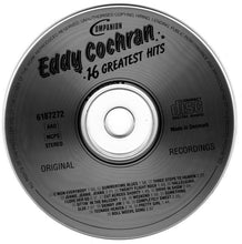 Carica l&#39;immagine nel visualizzatore di Gallery, Eddie Cochran : 16 Greatest Hits (CD, Comp)
