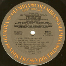 Carica l'immagine nel visualizzatore di Gallery, Original Cast* : A Chorus Line - Original Cast Recording (LP, Album, Gat)
