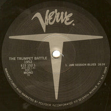 Carica l&#39;immagine nel visualizzatore di Gallery, Roy Eldridge, Charlie Shavers, Lester Young : The Trumpet Battle 1952 (LP, Album, Mono)
