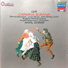 Carica l'immagine nel visualizzatore di Gallery, Orff* - Norma Burrowes · Louis Devos · John Shirley-Quirk, Brighton Festival Chorus, Royal Philharmonic Orchestra, Antal Dorati : Carmina Burana (CD, Album, RE, RM)
