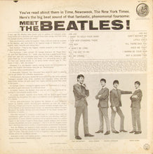 Carica l&#39;immagine nel visualizzatore di Gallery, The Beatles : Meet The Beatles! (LP, Album, RE, Win)
