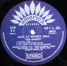 Carica l&#39;immagine nel visualizzatore di Gallery, Charlie Parker • Dizzy Gillespie • Bud Powell • Max Roach • Charles Mingus : Jazz At Massey Hall (LP, Album, RE)
