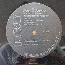 Carica l'immagine nel visualizzatore di Gallery, Eurythmics : When Tomorrow Comes /  Who's That Girl (12")
