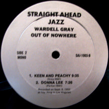 Carica l&#39;immagine nel visualizzatore di Gallery, Wardell Gray Sextet : Out Of Nowhere (LP, Album)
