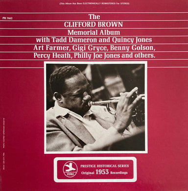 Clifford Brown : The Clifford Brown Memorial Album (LP, Comp, RE)