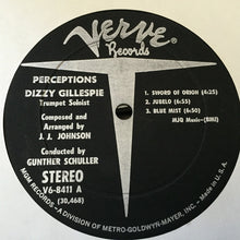 Carica l'immagine nel visualizzatore di Gallery, Dizzy Gillespie : Perceptions (LP, Album)
