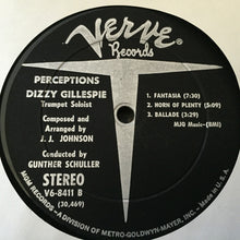 Carica l'immagine nel visualizzatore di Gallery, Dizzy Gillespie : Perceptions (LP, Album)
