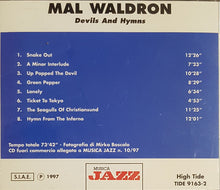 Carica l&#39;immagine nel visualizzatore di Gallery, Mal Waldron : Devils And Hymns (CD, Comp)
