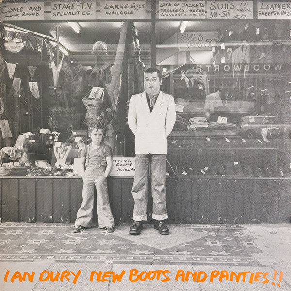 Ian Dury : New Boots And Panties!! (LP, Album)