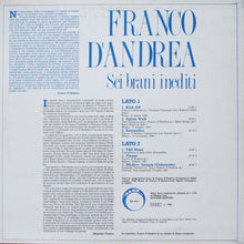 Carica l'immagine nel visualizzatore di Gallery, Franco D'Andrea : Sei Brani Inediti (LP, Album)

