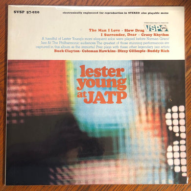 Lester Young : Lester Young At JATP (LP, Comp)
