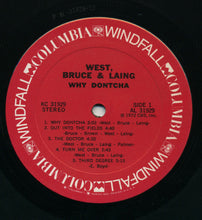 Carica l&#39;immagine nel visualizzatore di Gallery, West, Bruce &amp; Laing : Why Dontcha (LP, Album)

