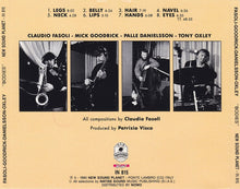 Carica l&#39;immagine nel visualizzatore di Gallery, Claudio Fasoli - Mick Goodrick - Palle Danielsson - Tony Oxley : Bodies (CD, Album)
