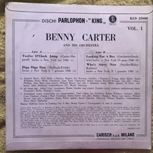 Carica l&#39;immagine nel visualizzatore di Gallery, Benny Carter And His Orchestra : Benny Carter And His Orchestra Vol.1  (7&quot;, EP)

