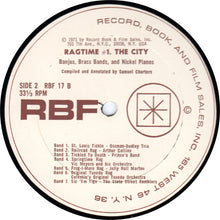 Carica l'immagine nel visualizzatore di Gallery, Various : Ragtime 1: The City (LP, Comp)
