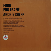 Carica l&#39;immagine nel visualizzatore di Gallery, Archie Shepp : Four For Trane (LP, Album, RE)
