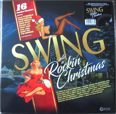 Various : Swing Into A Rockin Christmas (LP, Comp)