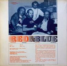 Carica l'immagine nel visualizzatore di Gallery, Vladimir Chekasin - Mario Schiano - Vladimir Tarasov - Sebi Tramontana : Red &amp; Blue (LP, Album)
