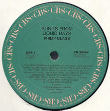 Carica l&#39;immagine nel visualizzatore di Gallery, Philip Glass : Songs From Liquid Days (LP, Album)
