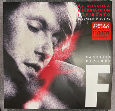 Fabrizio De André : La Bussola E Storia Di Un Impiegato (Il Concerto 1975.76) (LP, Ltd)