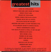 Carica l'immagine nel visualizzatore di Gallery, Eurythmics : Greatest Hits - Live Flash (CD, Mini, Comp, Promo)
