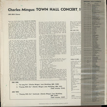 Carica l&#39;immagine nel visualizzatore di Gallery, Charles Mingus : Town Hall Concert (LP, Album, RE)
