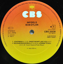 Carica l'immagine nel visualizzatore di Gallery, Bob Dylan : Infidels (LP, Album, Club)
