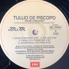 Carica l&#39;immagine nel visualizzatore di Gallery, Tullio De Piscopo : Drum Symphony (LP, Album)
