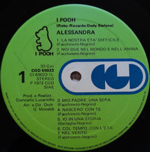 Carica l'immagine nel visualizzatore di Gallery, I Pooh* : Alessandra (LP, Album, RE, Gat)

