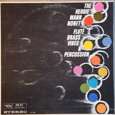 The Herbie Mann Nonet : Flute, Brass, Vibes And Percussion (LP, Pit)