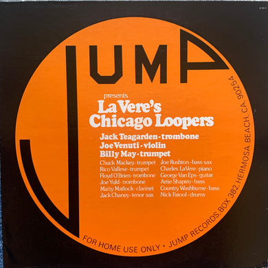 Charlie LaVere's Chicago Loopers : LaVere's Chicago Loopers (LP, Comp, Mono)