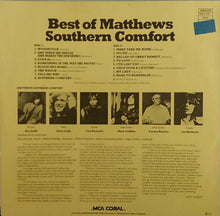 Carica l&#39;immagine nel visualizzatore di Gallery, Matthews&#39; Southern Comfort : Best Of Matthews Southern Comfort (LP, Comp)
